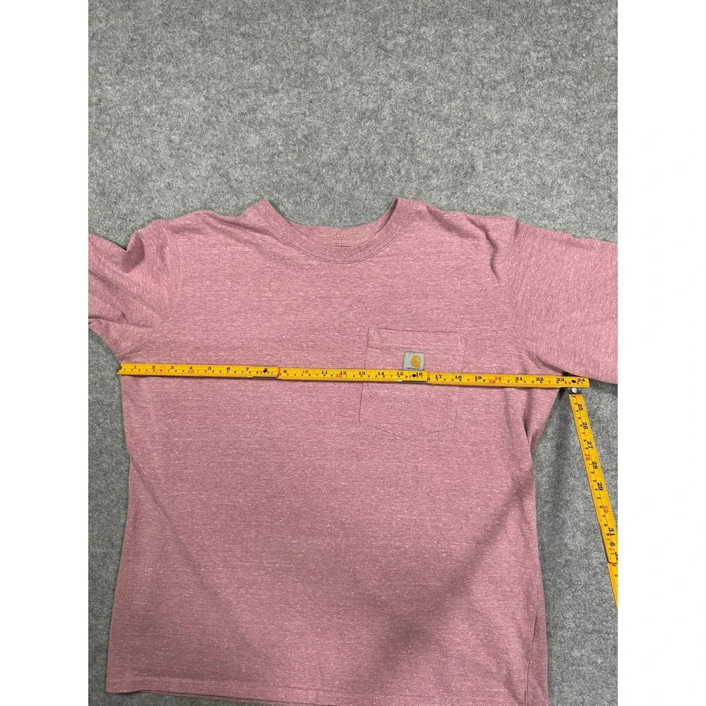 Carhartt Loose Fit Pocket T-Shirt Youth‎ XL Heather Pink Cotton Blend
